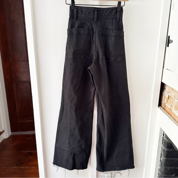 ZARA white high waist Marine jeans - Picture 4 of 6